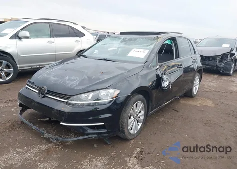 2018 Volkswagen Golf Tsi S/Tsi Se z USA, uszkodzony, nr VIN 3VWG17AU2JM264418